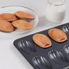 Carbon Steel Madeleine Cake Baking Pan Heat-resistant Cookie Pan  Bakery