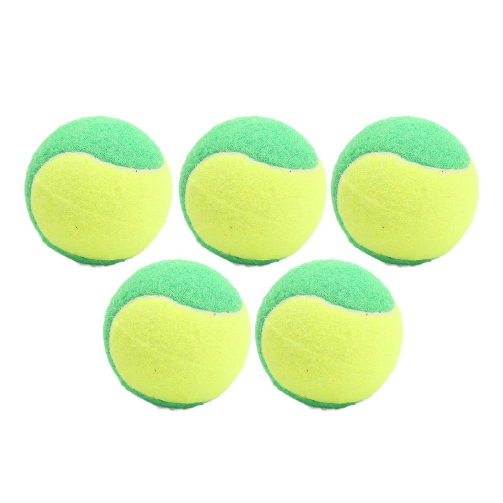 Резиновый теннисный мяч для тренировок по теннису, 5 предметов для тренировок и развлечений, оборудование