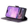 For iPhone 16 Leather Case CASEME 023 RFID Blocking 3 Card Slot Mobile Cover - Purple