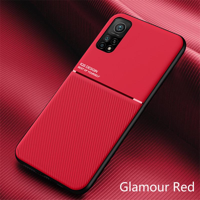 Стильный силиконовый TPU чехол для Xiaomi Mi 10T/10T Pro с магнитной защитой на 360 градусов