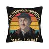 Charlie Hunnam Ed Gein Im Going Drinking Yes I Am Christmas Pillow Case  Graphic Pillow Cover Funny Pillowcases Living Room Sofa