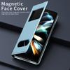 Кожаный деловой чехол с защитой от падения для Samsung Galaxy Z Fold4 5g Fold 4 Fold2 Fold3 Fold 3 2, чехлы для Samsung Z Fold4