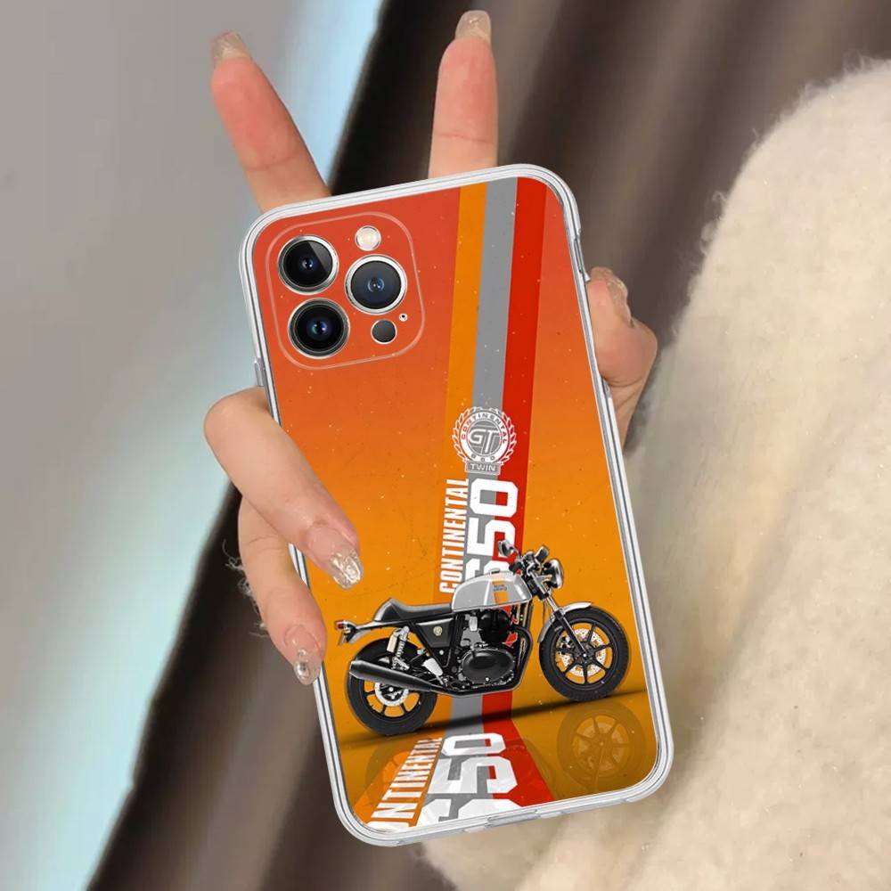 R-ROYALS E-ENFIELDS Логотип Для IPhone 17 16 15 14 13 12 11 Pro Max Plus Чехол для телефона Высококачественный Силикон