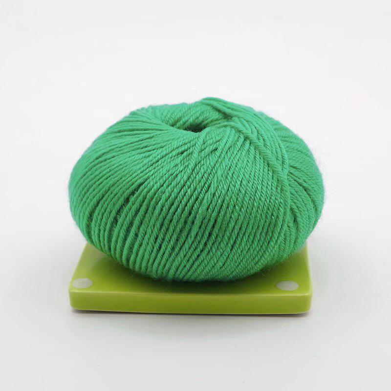 Клубок акриловой пряжи для вязания свитеров, крючков, обуви, тапочек, изделий ручной работы.