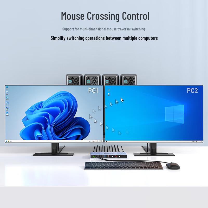MT-viki 4x2 HDMI KVM Бесшовная Матрица-коммутатор