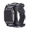 Панк Кожаный Ремешок для Apple Watch 7 6 5 4 3 SE iWatch 38 40 41 45 42 44 мм Аксессуары для Смарт-часов