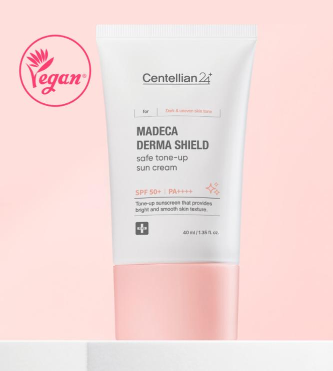 CENTELLIAN24 Набор солнцезащитных кремов Madeca Derma Shield Tone-Up – 40 мл + 20 мл