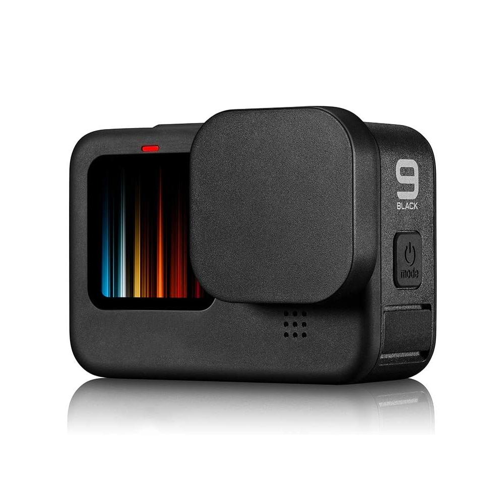 Силиконовая крышка объектива Защитный чехол для GoPro Hero 12 11 10 9 Черный Аксессуары для экшн-камеры
