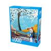 Подарочная игрушка1000-элементный пазл, идеально подходящий для игровых вечеров - Размер в собранном виде 2820 дюймов