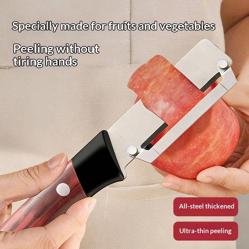 Ergonomic Vegetable Peeler Multipurpose Kitchen Equipment for Quick Safe Peeling