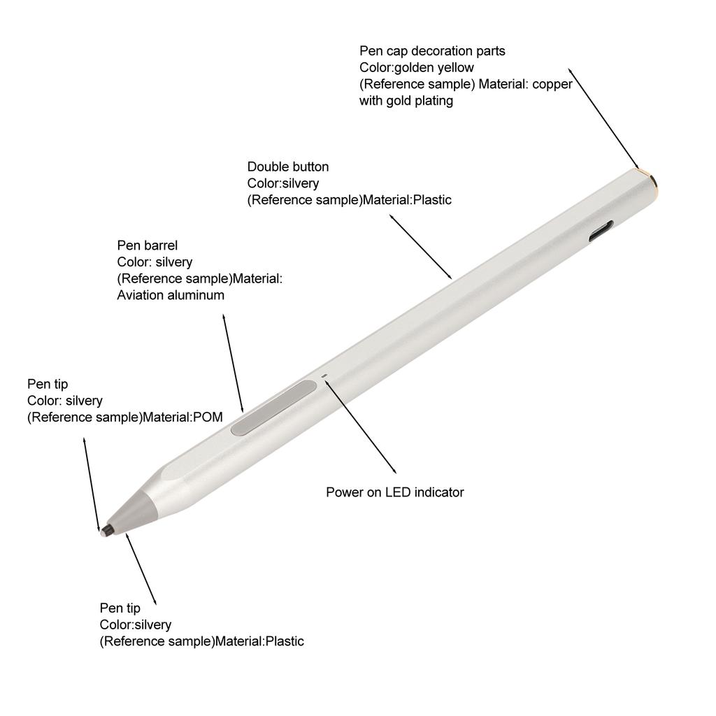 Pen Auto Shutdown 5V 200mA   Battery Life 4096 Pressure Sensitive Digital Touch Pen for   for