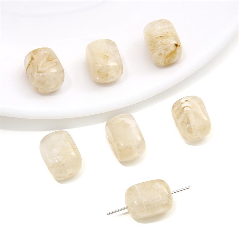 Круглые бусины Halo из искусственной смолы для самостоятельного изготовления ювелирных изделий