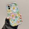 Чехол для телефона Samsung Galaxy S22 S23 S21 Ultra Plus S20 FE A24 A14 A34 A35 A05 A05S A53 A33 A52 A32 Масляная живопись Цветы Корпус