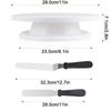 Cake Decoration Tools Sets Baking Cream Pastry Nozzles Cake Turntable Spatula Piping Icing Tips Cake Tools Accessories