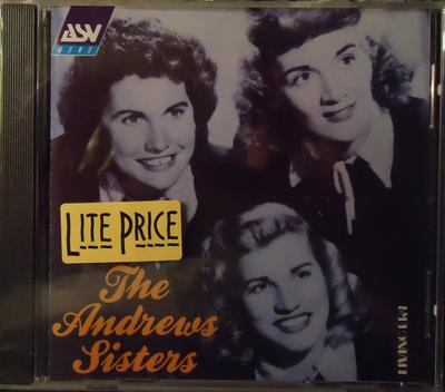 CD АНДРЮС СИСТЕРС - The Andrews Sisters CDAJA5096 ASV 1992 Великобритания Джаз Б/у