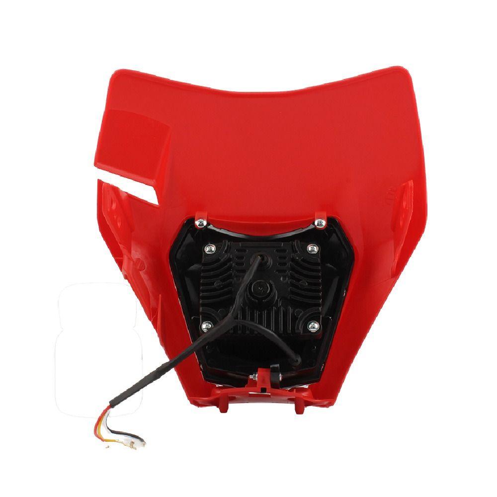 12 В/5 А фара для мотокросса универсальная маска для мотокросса эндуро мотоциклетная фара пластина для наружного применения