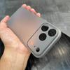 Ультратонкий Мягкий ТПУ Чехол для Телефона для iPhone 17 Air 16 15 13 12 Mini 17 Pro XS Max XR X Тонкий Матовый Полупрозрачный Силиконовый Задний Чехол