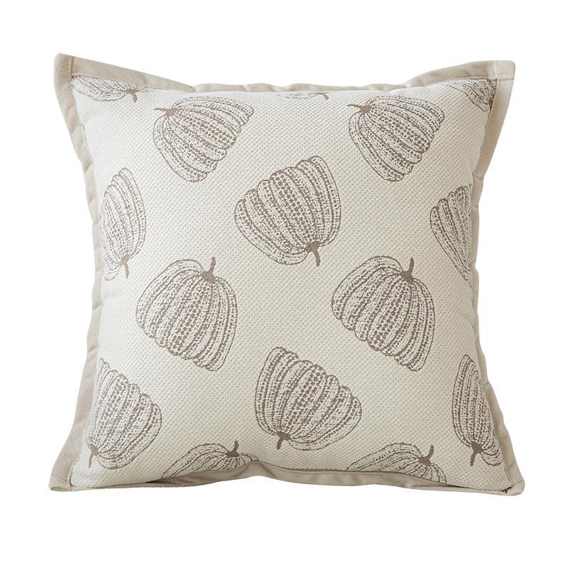 Наволочка молочно-кофейного цвета, подушка для дивана в стиле французского крема, подушка для гостиной, декоративная подушка для эркерного окна