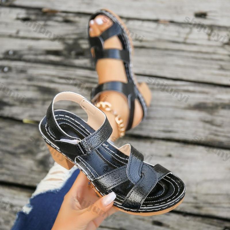 Fashion Women Platform High Heels Sandals 2025 Summer Dress Chunky Open Toe Shoes New Design Brand Slingback Sandals Female Zapatos Muje