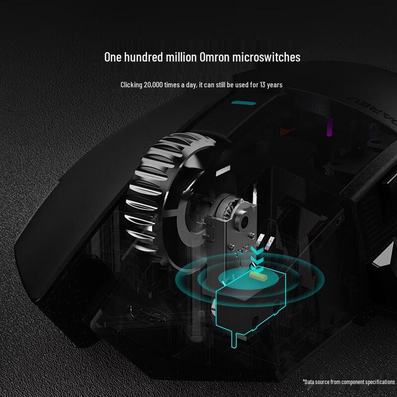 Беспроводная игровая мышь Dareu A980PRO MAX с тремя режимами