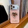 Зеркало для макияжа Love Nectarine 3D, совместимое с чехлом для телефона iPhone 16 Pro Max для 15 Pro, с мягкими краями, для 14 Plus, 17 promax, Чехол