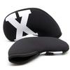 Golf Iron Headcover Neoprene Colorful Numbered Iron Headcovers Style 2 Set, Material, (Black - (10pcs))
