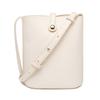 Mini lightweight soft leather bucket bag 2024 new fashion small bag for women Korean version textured casual crossbody phone bag