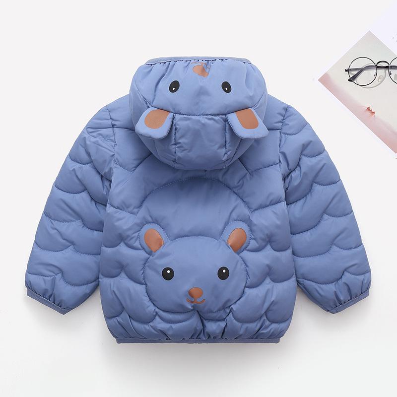 2025 Autumn/Winter Kids' Down Cotton Jacket: Short, Thickened Coat for Boys & Girls