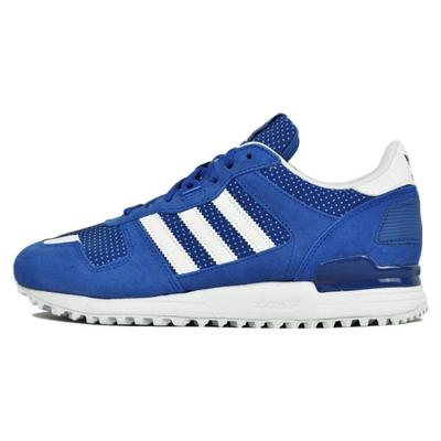 Оригинальные кроссовки Originals ZX 700 с амортизацией, противоскользящие, прочные, низкие, для повседневной носки, женские, синие, M19420