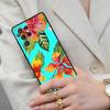 Butterflies Hibiscus Flowers Cell Phone Case for Samsung Galaxy S26 Ultra S25 S24 S23 S22 S21 S20 Note10 Cover