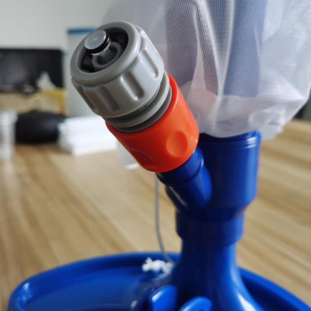 Brush Pool Vacuum Cleaner Handheld Jet Vacuum Cleaner Upgraded Portable Pool Vacuum Fountains