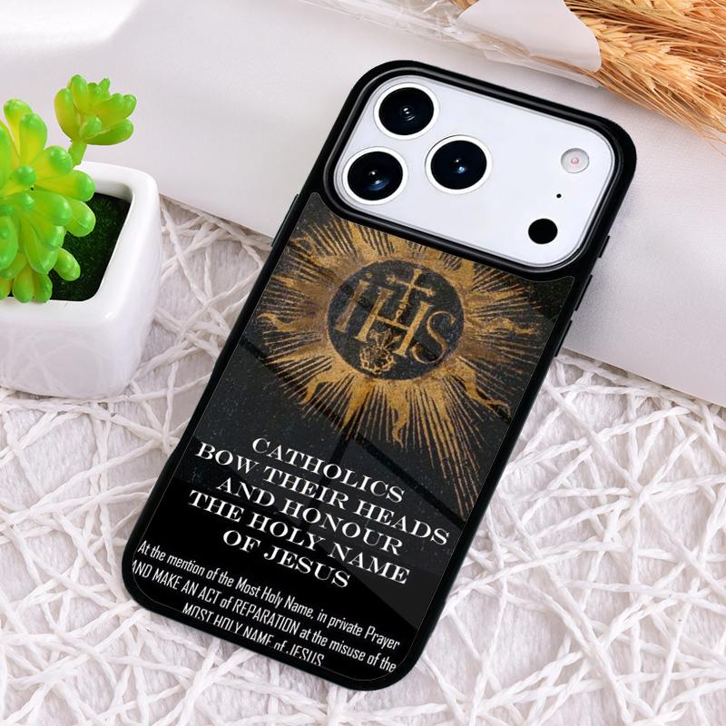 JAMULAR Кейс для телефона с религиозным дизайном Иисус для iPhone 17 Air 16 15 11 12 14 13 Pro Max Ударопрочный чехол