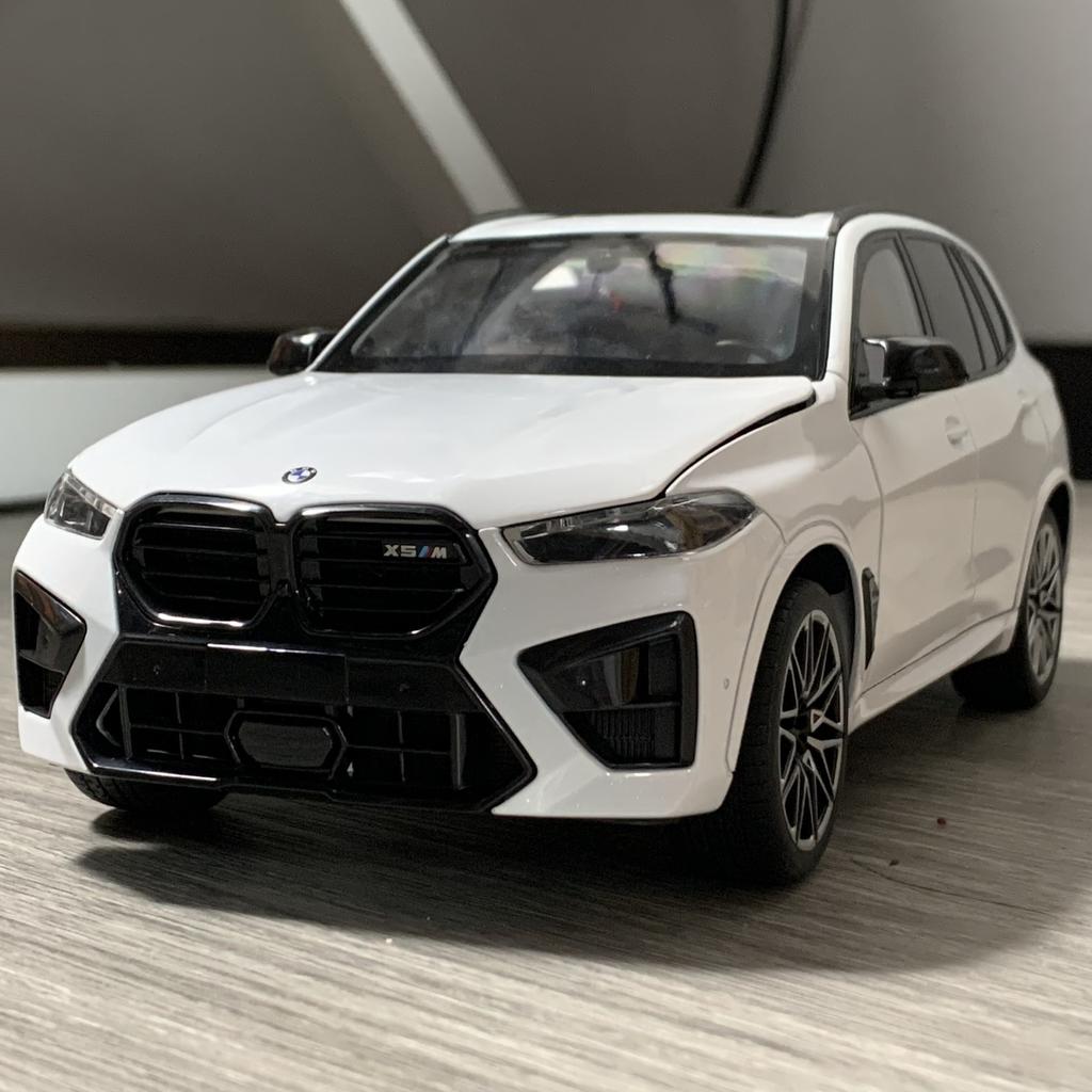1:18 2025 BMW X5 M Competition LCI Внедорожник Металлический Литой Модель Автомобиля Дом и Декор Коллекционный Для Мальчиков Детская Игрушечная Машина Ребенок