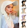 Women Headscarf Hat Elastic Design Shawl Baseball Hat Headscarf Lightweight Easy To Wear Head Covering Turban Hat