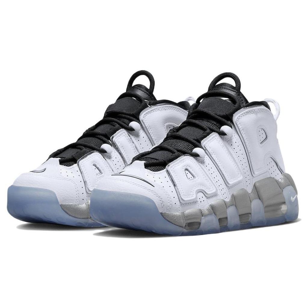 Nike Женские кроссовки Air More Uptempo White Chrome Metallic-Silver Black DV7408-100