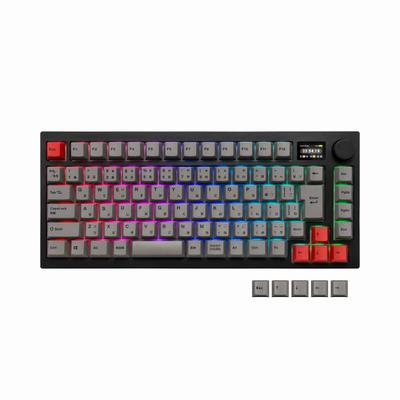 BAROCCOMiSTEL MD750 Delight JIS Клавиатура G Pro Blue 86 Черная PBT Gateron LCD Поддержка N-key Rollover Японский Дистрибьютор (Японская раскладка/GATERON 2.0