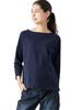 ANGELIEBE для беременных и кормящих мам, с рукавами-басками, темно-синие, 29336401 Одежда, Одежда, Футболка 3/4, Доступно для родителей и детей, Дородовой,