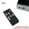 FX-AUDIO- LS-02J [Black] Remote Control Compatible 2:4 Multiple Audio Line Selector RCA Switcher