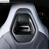 Car Seat Head Pillow Headrest Adjust Button Sequ Decoration Cover Trim For BYD Seal EV   2024 Wood Grain Accessories