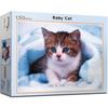 Puzzle Life Baby Cat Jigsaw Puzzle PL150-41, 150 Pieces, Mixed Colors Jigsaw Puzzle, Childrens Games, Educational Toys