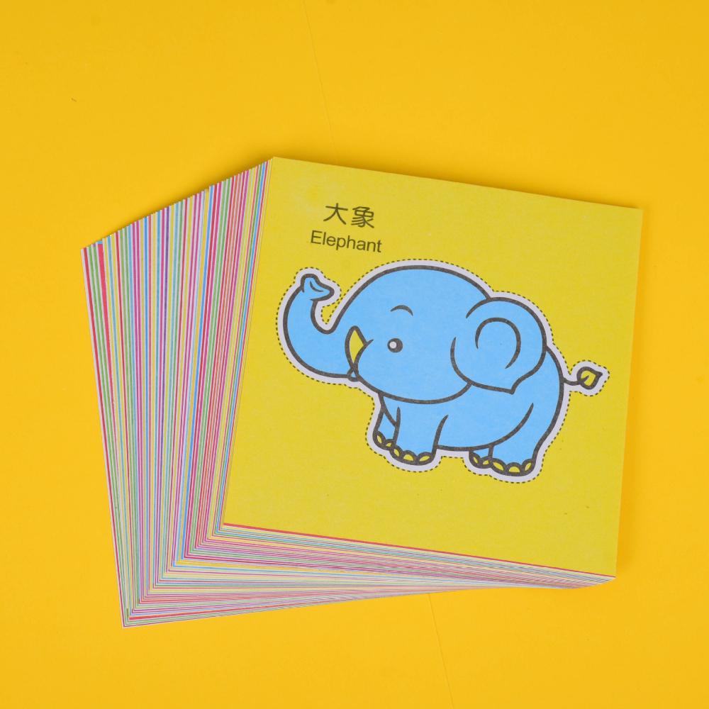 48 шт., детская книга ручной работы, игрушки для рукоделия, детские поделки, мультяшные бумажные игрушки для скрапбукинга для детей, обучающие игрушки, подарки