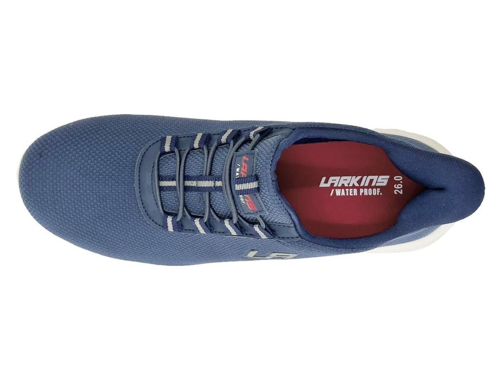 Кроссовки водонепроницаемые легкие [Larkins] L-203 мужские Hands-free (Военно-морской флот, 25,5 см)