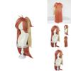 Парик Черри Бомб из Hazbin Hotel с градиентным зажимом для косплея и аниме-костюма