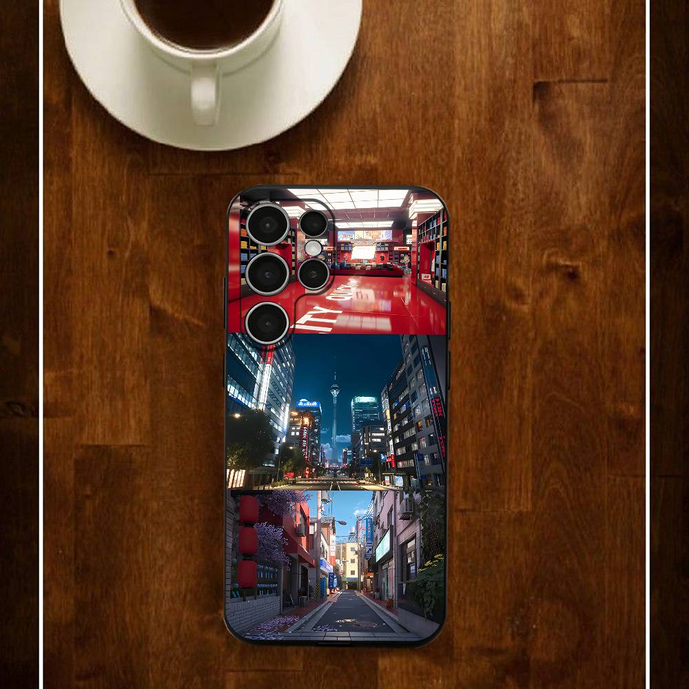 Силиконовый чехол NTE Mint N-Neverness для Samsung S25 24 23 22 21 20 Plus Ultra 5G Lite Ударопрочный чехол