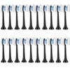 Replacement Toothbrush Heads Compatible with Philips Sonicare Electric Toothbrush 4100 5100 6500 C3 W3 and More Click-on Handles