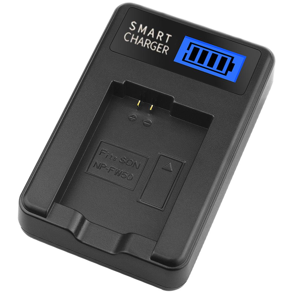 Тонкий аккумуляторный ЖК-USB-зарядник Стильный и надежный аксессуар для зарядки для NEX5 NEX5R NEX5N NEX3 NEX3N NEX7 NEXC3