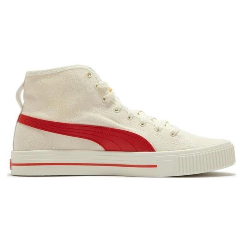 Puma Унисекс кроссовки Ever Mid Mid Top Бело-кремовый Красный 385847-04