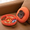 Organization 5-Grid Practical Space-saving Persimmon Shape Chocolate Dish Plate Candy Box