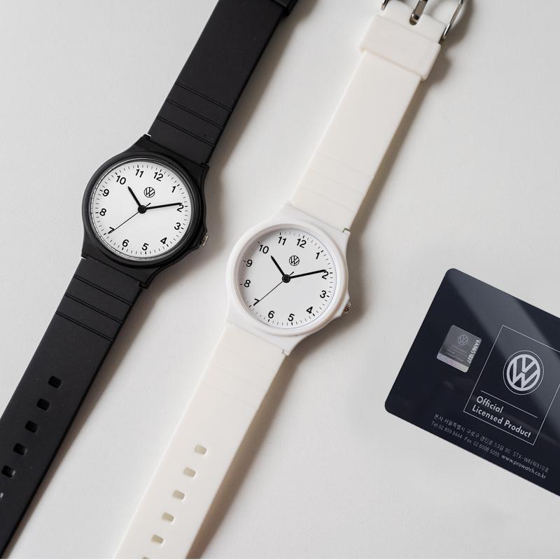 Pogseubagenwachi Унисекс Простые Часы на Уретановом Ремешке Vw-Art (Выберите 1 из 2)