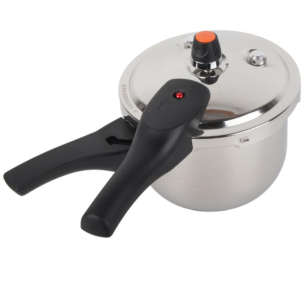 Pressure Cooker with Non Stick Coating 304 Stainless Steel Kitchen Pressure Cooker for Cooking 4L